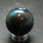 Quantum Quattro Sphere - Malachite Shattuckite Chrysocola Dioptase - 1.0" - 30.68 Grams