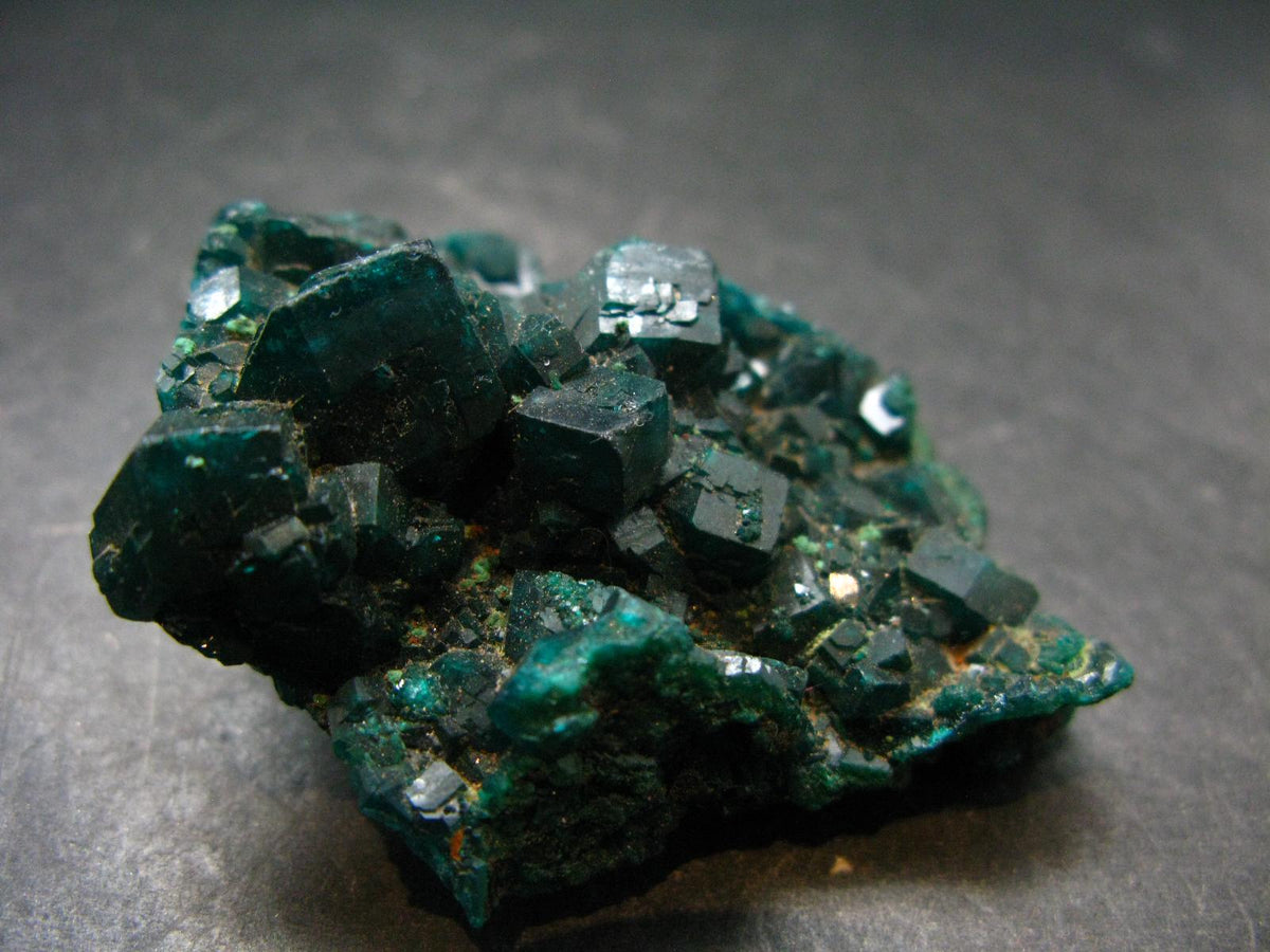 Very Nice Dioptase Cluster from Congo - 2.2" - 40.11 Grams