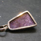Rare High-Quality Charoite Pendant In SS From Russia - 1.2" - 3.47 Grams