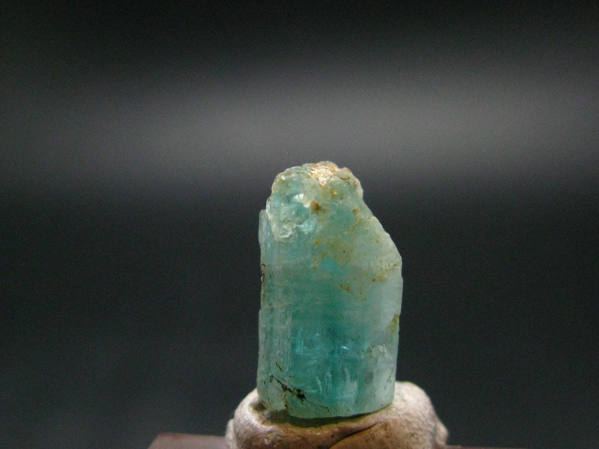 Emerald Vanadium Beryl Crystal From Nigeria - 0.6" - 7.35 Carats