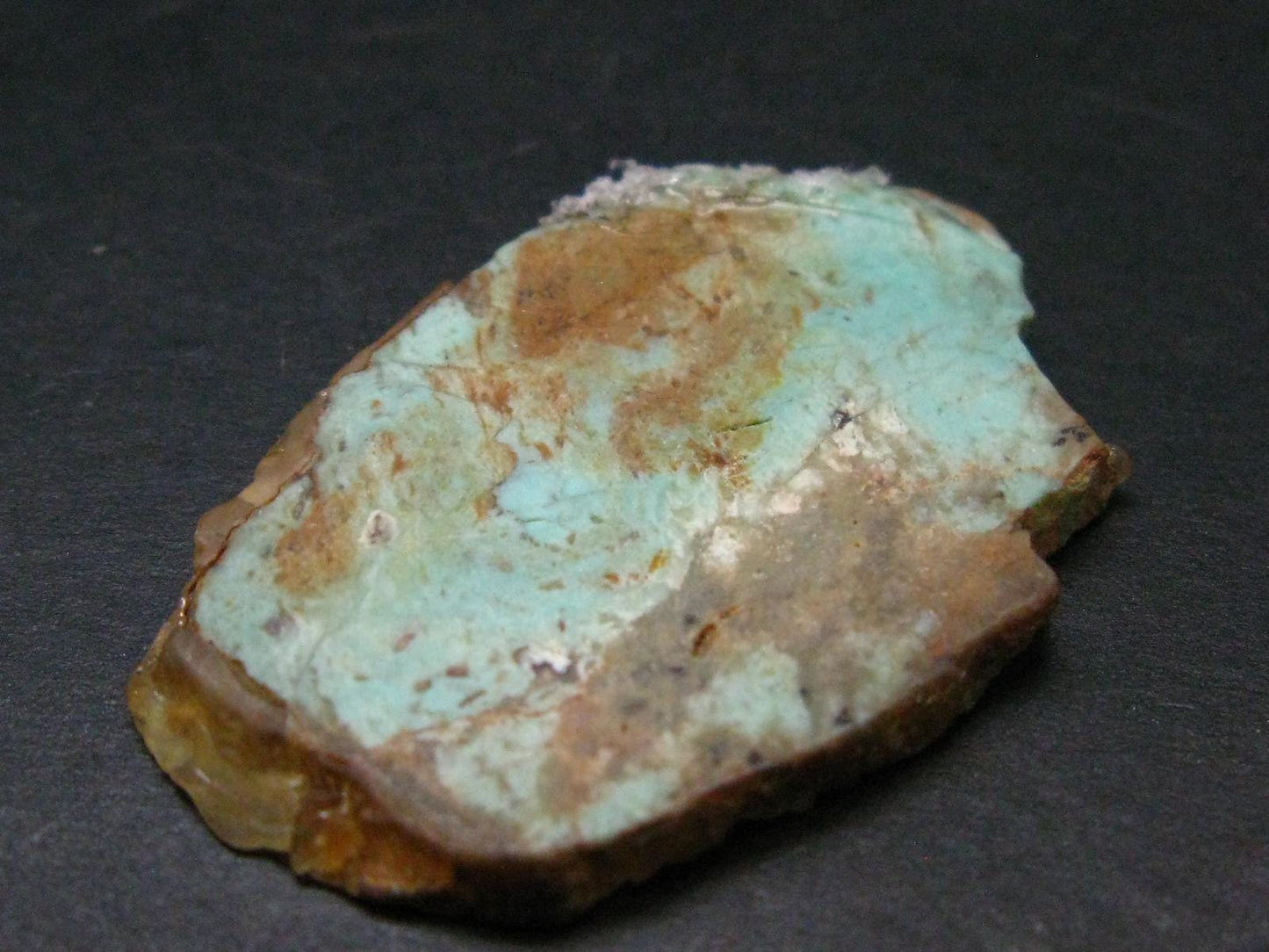 Genuine Tumbled Turquoise from Arizona, USA - 1.6" - 4.46 Grams