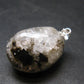 Phenakite Phenacite Tumbled Silver Pendant From Russia - 1.1" - 7.24 Grams
