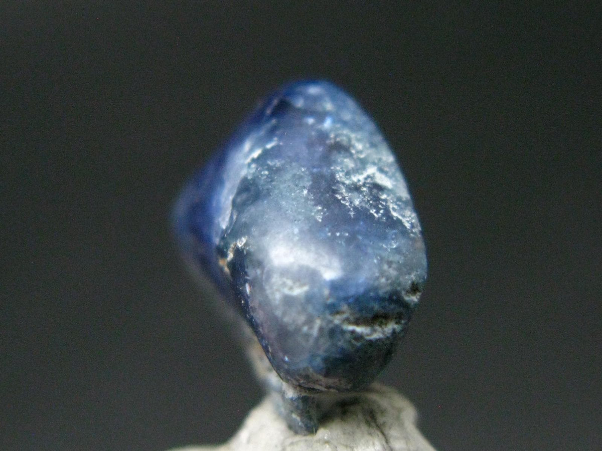Gem Benitoite Polished Stone From California - 5.11 Carats - 14x11mm