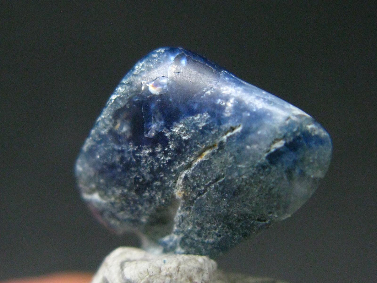 Gem Benitoite Polished Stone From California - 5.11 Carats - 14x11mm