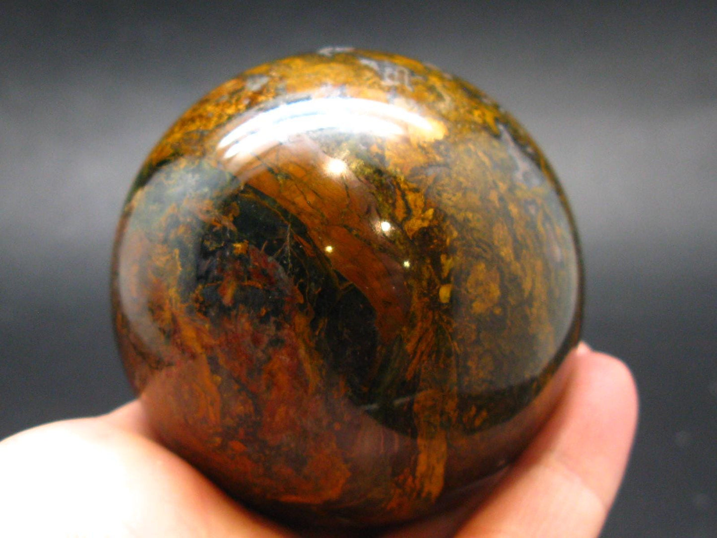 Pietersite Sphere From Namibia - 2.3" - 320.47 Grams