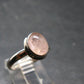 Pink Beryl!! Amazing Natural Morganite Silver Ring From Brazil - Size 7 - 3.4 Grams