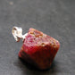 Spinel Crystal Silver Pendant From Vietnam - 0.8" - 4.09 Grams