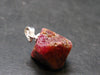 Spinel Crystal Silver Pendant From Vietnam - 0.8" - 4.09 Grams