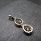 Moldavite Tektite Silver Pendant from Czech Republic - 1.3" - 2.28 Grams