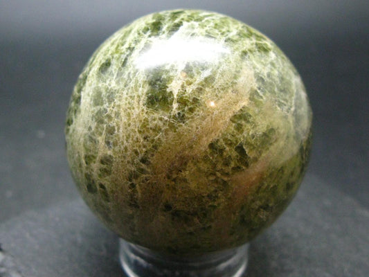 Rare Vesuvianite Idocrase Sphere Ball From India - 2.1" - 273.92 Grams