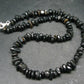 Rare ISUA Stone Necklace Beads from Greenland - 18" - 8mm Tumbled Beads