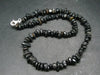 Rare ISUA Stone Necklace Beads from Greenland - 18" - 8mm Tumbled Beads
