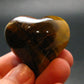 Tiger Eye Heart From Brazil - 1.4"