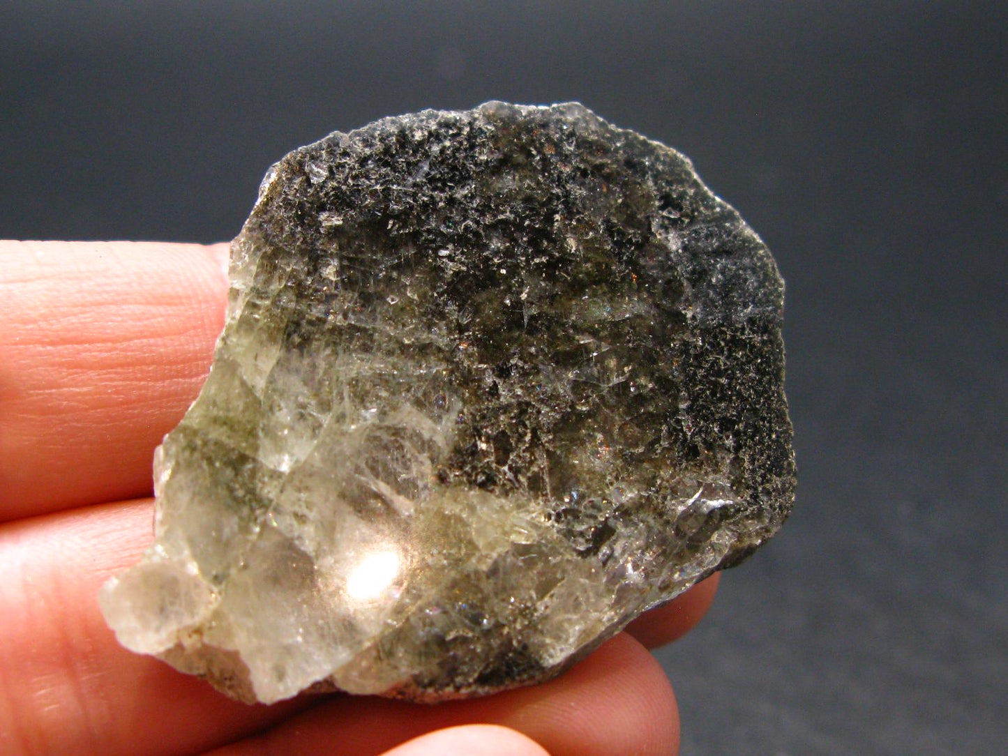 Phenakite Phenacite Polished Slice From Russia - 17.74 Grams - 1.7"