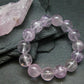 AAA Kunzite Spodumene Genuine Bracelet ~ 7 Inches ~ 14mm Round Beads