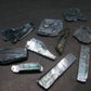 Lot of 10 Vivianite Crystals From Romania - 8.85 Grams
