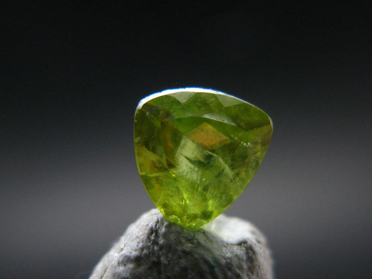 Rare Titanite Sphene Gem Cut Stone From Brazil - 0.71 Carats