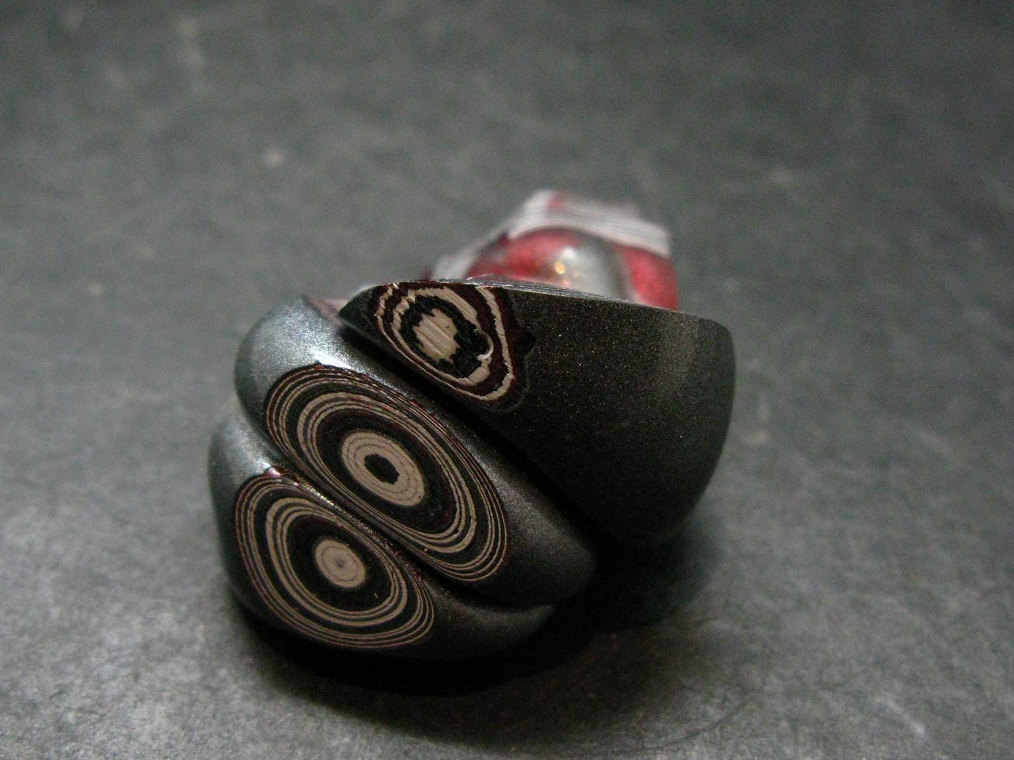 Very Cool Fordite "Detroit Motor City Agate" from Michigan - 1.5"- 10.06 Grams
