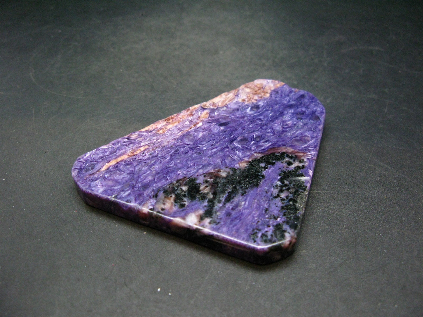 Large Nice Charoite Slab from Russia - 104.0 Grams - 3.9"