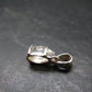Fine Natural Herkimer Diamond Silver Pendant From New York 0.7" - 1.6 Grams