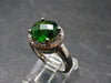 Helenite Gaia Stone Gem Sterling Silver Ring From Washington - Size 6 - 2.6 Carats