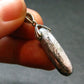 Muonionalusta Meteorite Silver Pendant from Sweden - 1.4" - 6.33 Grams