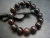 Bustamite Genuine Bracelet ~ 7.5 Inches ~ 15mm Round Beads