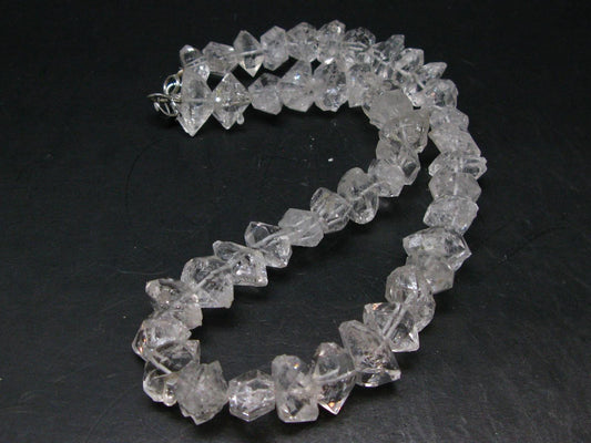 Herkimer Diamond Quartz Necklace From USA - 17"