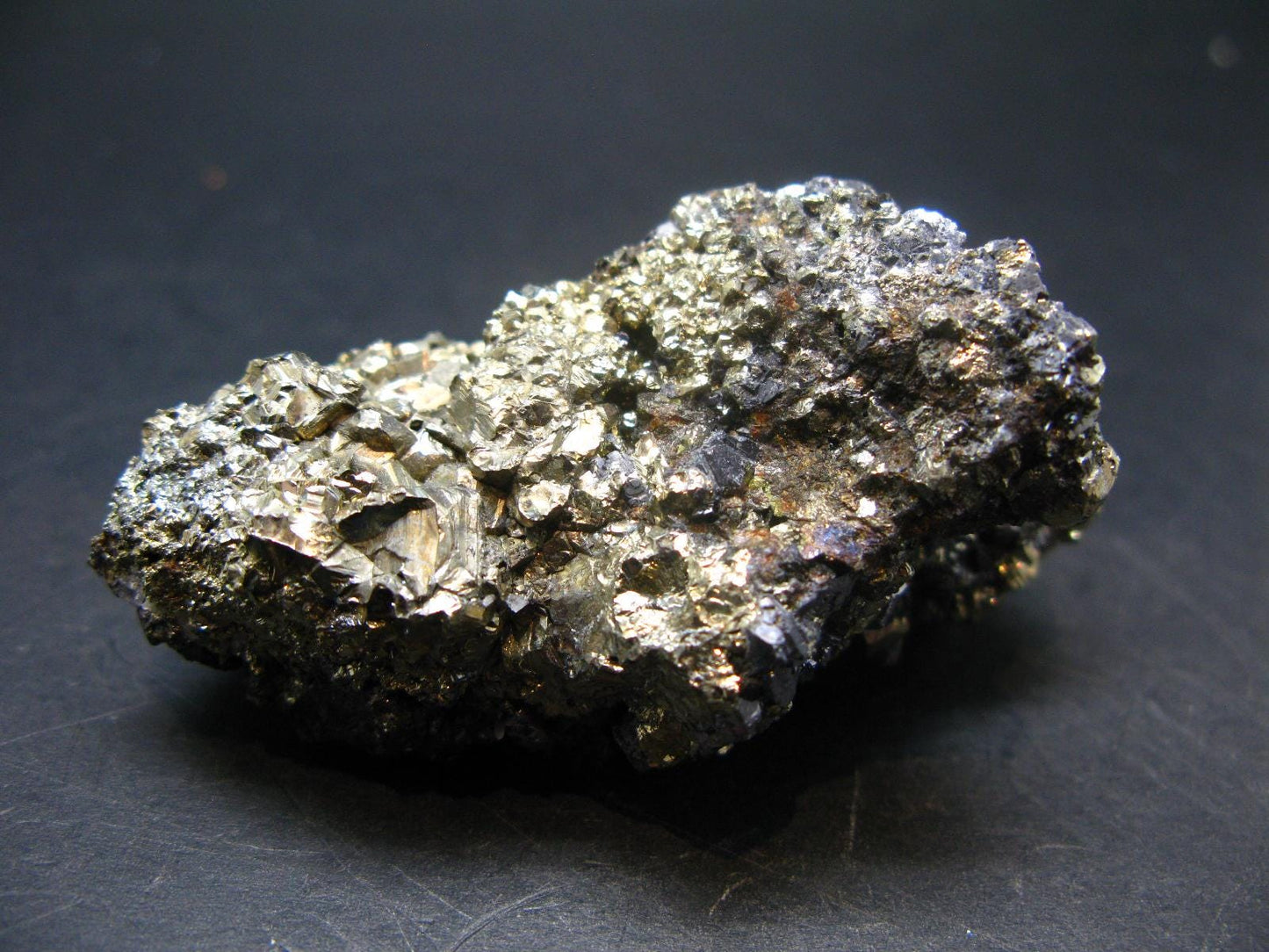 Rare Galena Sphalerite & Pyrite Cluster From Peru - 2.8" - 172.86 Grams