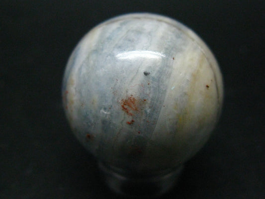Rare Blue Scheelite Sphere From Turkey - 1.0"
