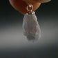 Rare Raw Hackmanite Silver Pendant from Afghanistan - 0.8" - 0.82 Grams
