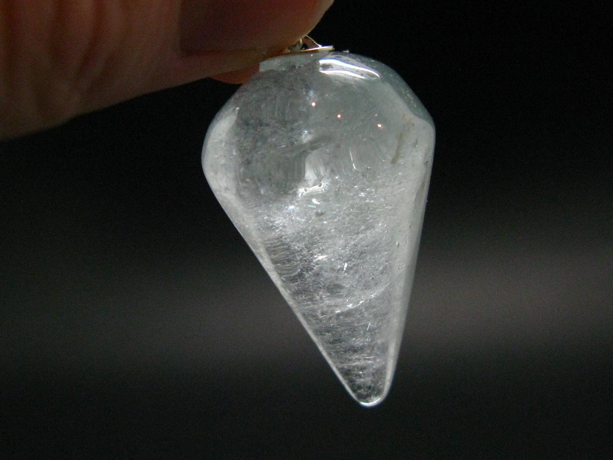 Blue Topaz Pendulum From Brazil - 17.88 Grams