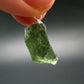 Moldavite Tektite Silver Pendant from Czech Republic - 0.9" - 1.52 Grams