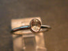 Genuine Alexandrite Gem Silver Ring From Russia - Size 5 - 1.42 Grams