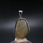 Phenakite Phenacite Crystal Silver Pendant From Russia - 0.9" - 2.42 Grams