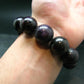 Sugilite Genuine Bracelet ~ 7.5 Inches ~ 20mm Round Beads