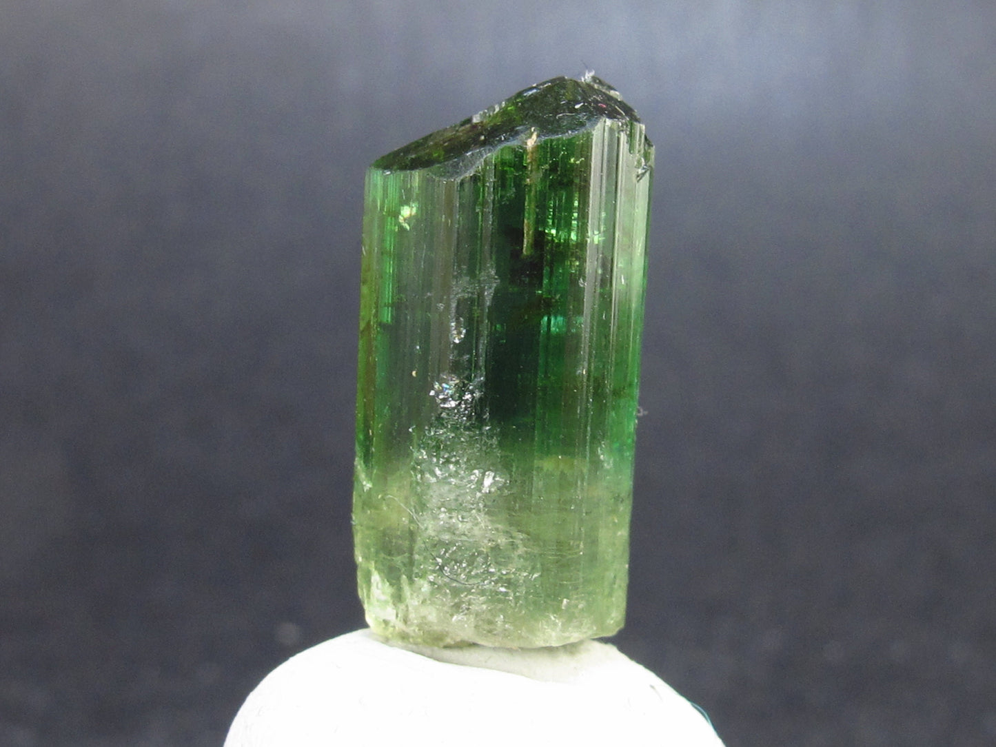 Green Tourmaline Crystal From Brazil - 0.8" - 17.6 Carats