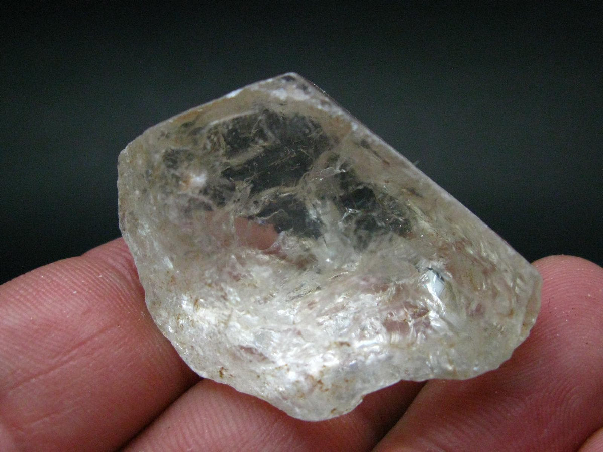 Fantastic Gemmy Raw Clear Goshenite Beryl Crystal From Brazil - 1.7" - 28.22 Grams