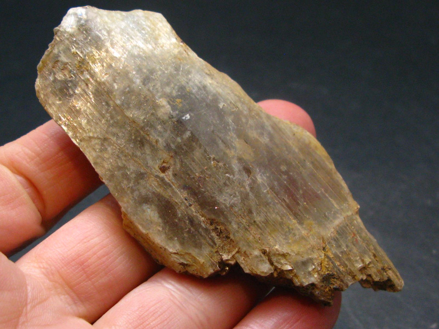 Gem Color Change Diaspore Crystal From Turkey - 3.0" - 42.13 Grams