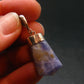 Rare Raw Hackmanite Silver Pendant from Afghanistan - 1.4" - 4.27 Grams