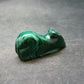 Malachite Rabbit Carving From Congo - 1.1"