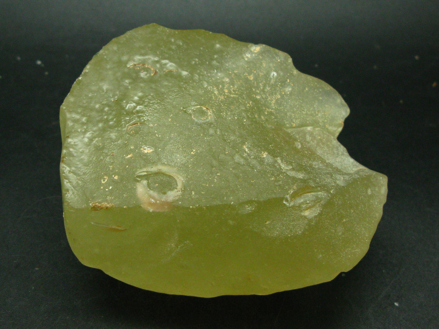 Huge Gem Libyan Tektite Glass From Libya - 440 Grams - 3.8"