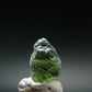 Moldavite Tektite Raw Bead from Czech Republic - 8 mm - 2.25 Carats