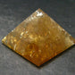 Citrine Unheated Polished Pyramid From Brazil - 1.6" - 50.75 Grams