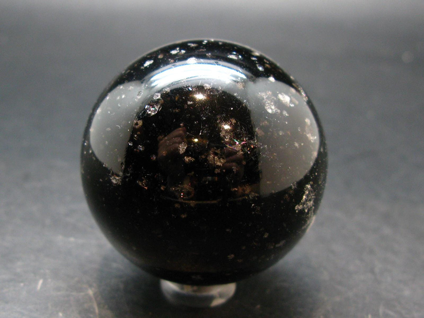 Incredible Cintamani Stone Pearl of Fire Sphere Ball from Indonesia - 1.9" - 132.11 Grams