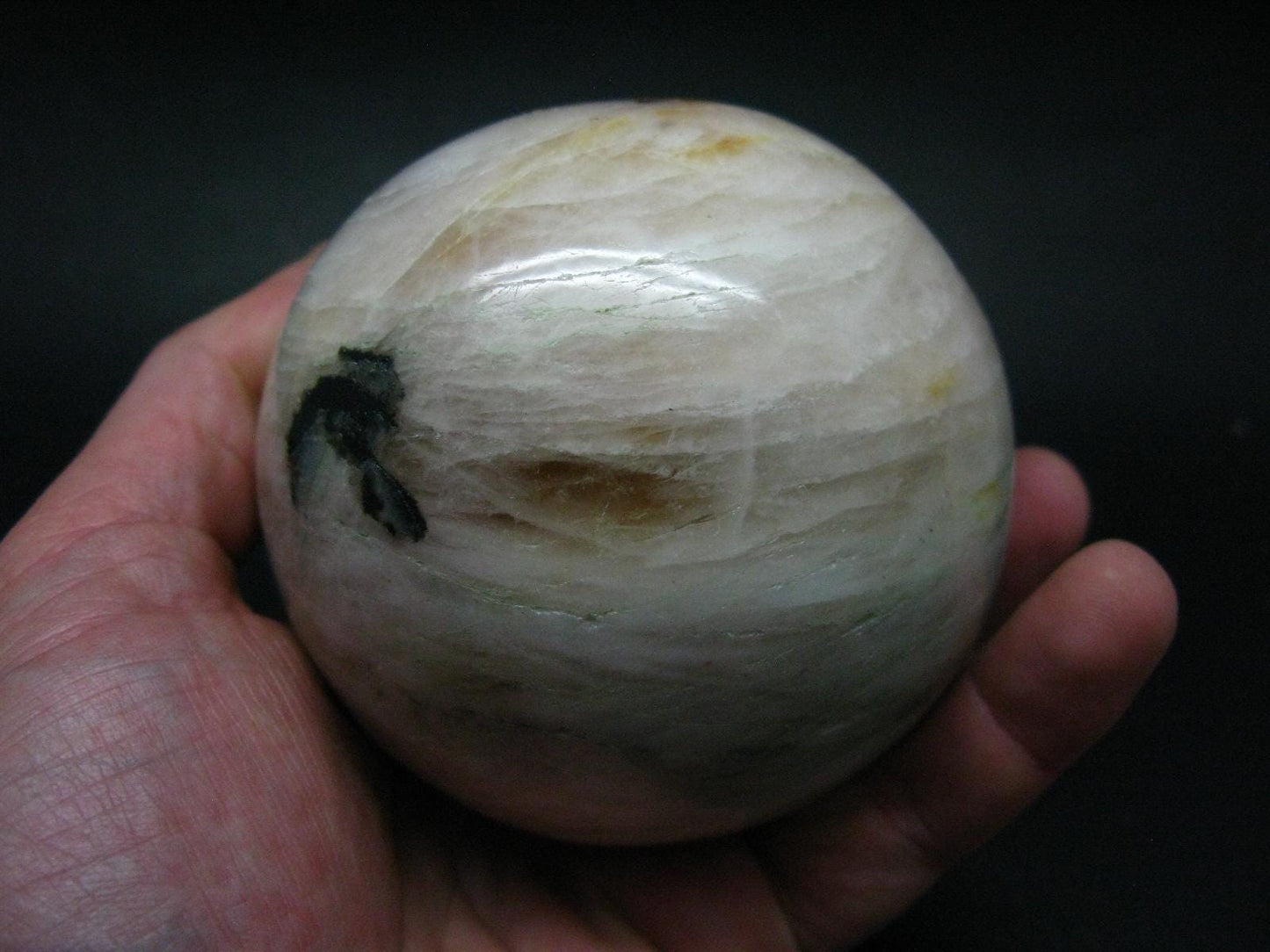 Extremely Rare PHENAKITE PHENACITE Sphere Ball From Brazil - 3.5" - 1082 Grams