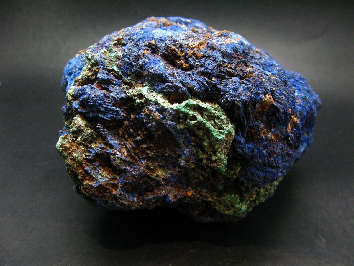 ENORMOUS Azurite Crystal From Zambia - 6.9" - 3734 Grams