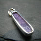 Lilac Stone!!! Stunning Silky Charoite Sterling Silver Pendant From Russia - 1.5" - 4.89 Grams