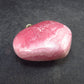 Rhodochrosite Heart Silver Pendant from Alma Colorado - 1.2" - 15.4 Grams
