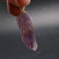 Rare Raw Auralite Super 23 Amethyst Silver Pendant From Canada - 1.6" - 7.51 Grams